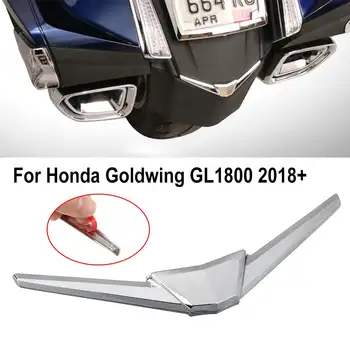 1buc ABS Cromat Spate Motocicleta Pentru Fender Sfat Trim Caz Acoperire Autocolant Pentru Honda Goldwing GL1800 GL 1800 Din 2018+