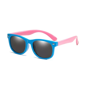 Nouă Copii ochelari de Soare Polarizat TR90 Băieți Fete Ochelari de Soare Silicon Siguranță Moda Ochelari Cadou Pentru Copii UV400 Ochelari
