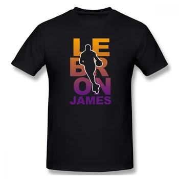 Amuzant LeBron Și Lebron James Și Jamesrt Bază de Bărbați cu Maneci Scurte T-Shirt de Dimensiune Europeană