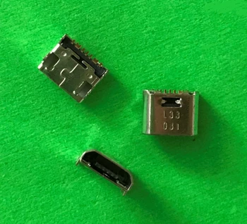 500pcs Micro Mini USB soclu jack pentru Samsung Galaxy Core Prim G360 G361F Tab E T560 T561 conector dock încărcător Port de Încărcare