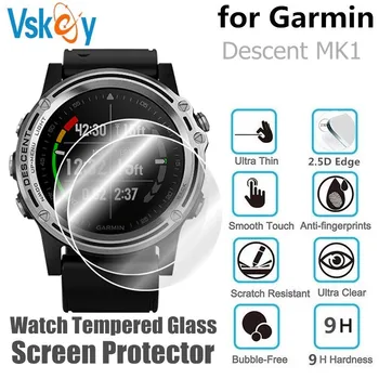VSKEY 10BUC Sticlă Călită pentru Garmin Swim 2 Ceas Rotund Ecran Protector cu Diametrul de 35mm Film Protector