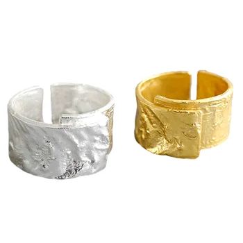 Retro Argint 925 Neregulate Inele Rotunde Pentru Femei Farmec Inele De Logodna Vintage Ciolan Degetul Bijuterii