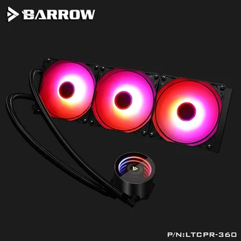 Barrow Apă Cooler CPU Aio 240mm/360mm cu 120mm Pro RGB PWM Fanii Intel 115x/X99/X299 , AMD Platformă Completă