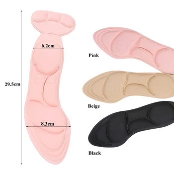 EiD pantofi Sport pad confortabil gel Insoles Pad bărbați masaj unic sho femei Insertii Toc Post Spate Anti-alunecare pentru Toc Înalt Pantofi
