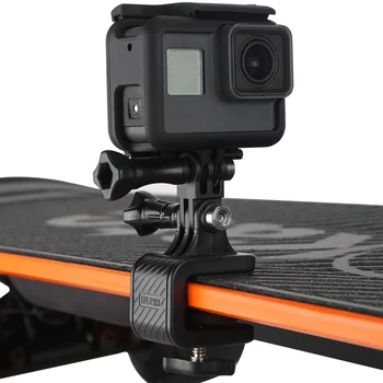 TELESIN Skateboard Suport de Montare Suport Clip pentru GoPro Xiaomi YI pentru EKEN pentru DJI Osmo de Acțiune aparat de Fotografiat Accesorii de Sport