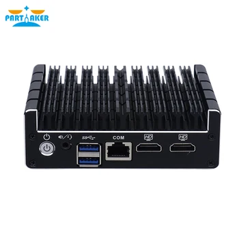 Intel AES-NI J3160 pfsense mini server de nuc fără ventilator barebone firewall micro aparat cu 4 gigabit lan