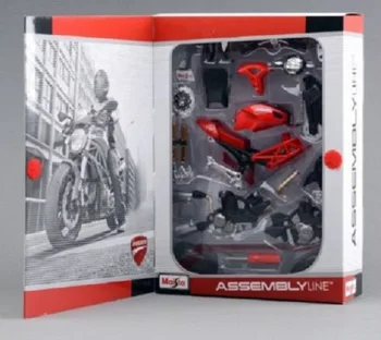 Maisto 1:12 Ducati MONSTER 696 Asambla DIY Motocicleta Model de Jucărie Nou In Cutie
