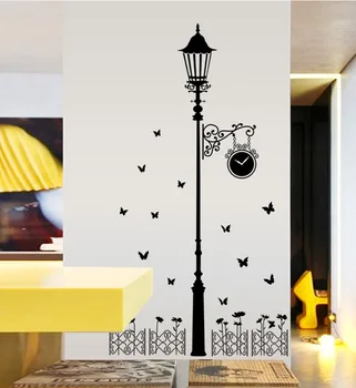 Personalitate coridor lampa de fundal pridvor este decorat autocolante de perete de uz casnic pasta de comerț exterior