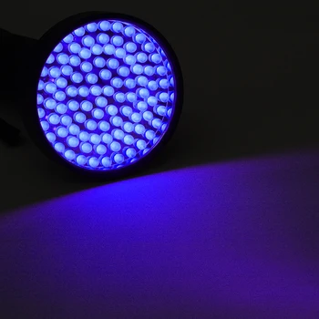 100 LED-uri UV Ultra Violet Lanterna Lampa UV Blacklight Lanterna Torch Lampă de Inspecție Lumină în aer liber a Deșeurilor Organice Pet Stain