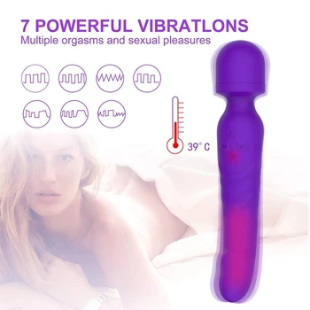 AV G-spot Baghetă Magică Puternic aparat de Masaj Stimulator Clitoris Vibratoare Penis artificial sex Feminin Vibrator Clitoridian Jucarii Sexuale Pentru Femei Adulți