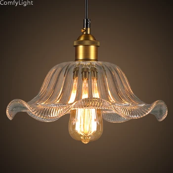 Modern Retro Vintage Lumini Pandantiv de Sticlă lampă de Agățat clasic Loft corp de Iluminat Bucatarie Sufragerie Dormitor Pandantiv Lampă E27 Dulie