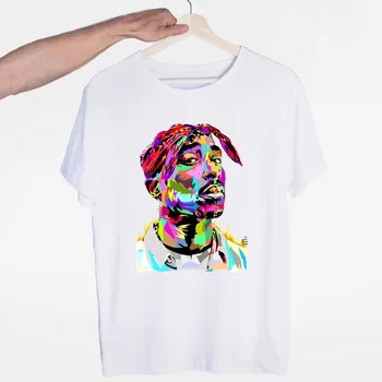 Rapperul American Tupac Makaveli 2pac Thug Life T-shirt, O-Neck Mâneci Scurte de Vară de Moda Casual Unisex Bărbați și Femei Tricou