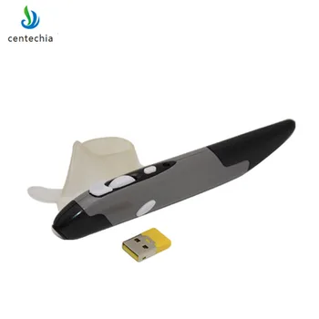 Mini USB 2.4 GHz Wireless Optical Mouse Pen Mouse-ul de Aer Reglabil 800 / 1200 DPI pentru Laptop-uri, Desktop-uri de Calculator