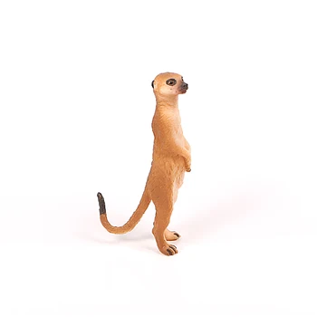 Africa De Simulare De Animale Drăguț Mic Meerkat Model Animal De Plastic Figura Decor Acasă Figurina Decor Accesorii Pentru Copii, Jucarii