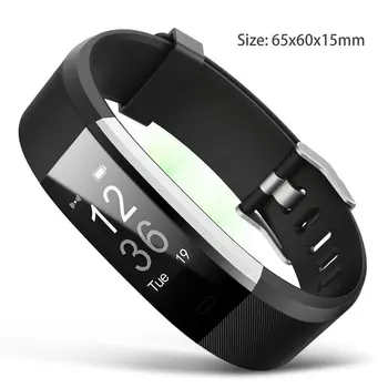 ID115HR PLUS Smart Bratara Sport Rata de Inima Brățară Inteligent Fitness Tracker 0.96 inch LED Smart Watch pentru IOS Android