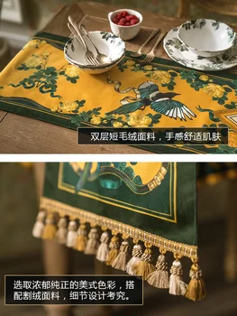 Țară din america de masă pavilion pat flag-uri TV cabinet ceai de masă personalizat de lux din China tabel pânză de pat pavilion set