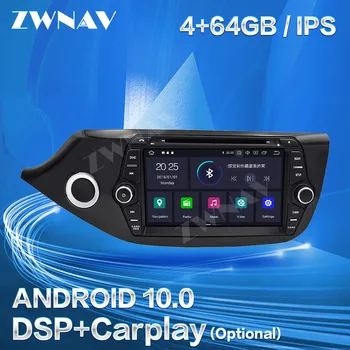 Carplay Auto Pentru KIA CEED 2013 2016 Android Player Multimedia Navigatie GPS Auto Audio Stereo Radio Recorder Unitate Cap