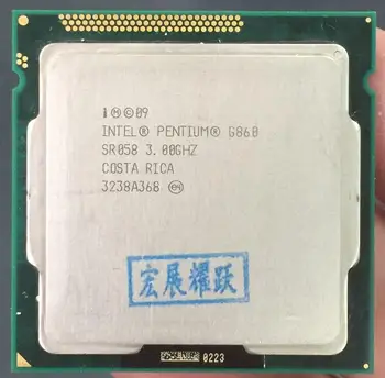 Procesor Intel Pentium G860 (3M Cache, 3.00 GHz) CPU Dual-Core LGA 1155 Calculator PC Desktop CPU