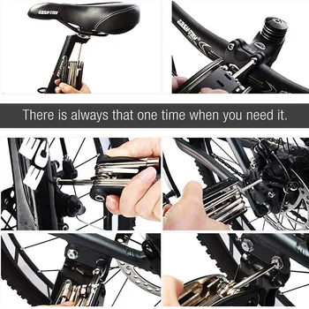 16 In 1 Multifunctional Instrumente De Reparații De Biciclete Kit Durabil Convenabil Munte Ciclu De Șurubelniță Durabil Pentru Biciclete De Sport În Aer Liber