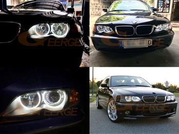 Pentru BMW E46 Sedan touring 1998-2005 318i 320i 323i 325i 328i 330i 320d 330d Ultra luminoase CCFL Angel Eyes Inel kit Lumina Zilei