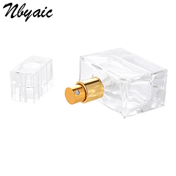 Nbyaic50pcs parfum distribuirea flacon 30ML sticla cu pulverizator spray amovibil sticla de parfum de înaltă calitate de sticlă transparentă sticlă goală