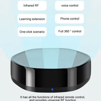 Tuya Universal Remote Control de la Distanță Inteligent de Control Acasă Inteligent Infraroșu+RF de 2.4 GHz WiFi Amazon Alexa Google Smartlife