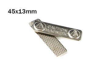 10buc Adeziv Numele Insigna Magnet de Metal Magnetic Puternic ecuson Insignă Suport de Fixare Suport Card Nume de Etichetă Magneți Catarame