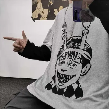 NiceMix Epocă Junji Ito T-Shirt pentru femeie Tricou Tomie Japoneză Kago Manga Horror Harajuku Maneca lunga Tricouri Cadou Cheag