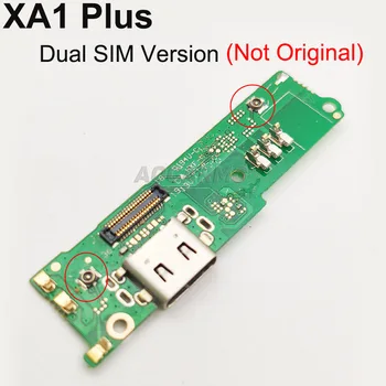 Zestrea-Mi Microfon Microfon USB Port de Încărcare Încărcător Dock Conector Cablu Flex Placa de Circuit Pentru SONY Xperia XA1 Plus XA1P 5.5 inch