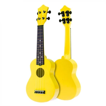 21 Inch Acustice, Ukulele Uke 4 Siruri de caractere Hawaii Chitara Guitar Instrument pentru Copii și Muzică Incepator