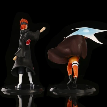 18cm Naruto Grandista Shinobi Relațiile Uzumaki Naruto Sasuke Uchiha Figurina PVC Figura Modelul de Colectare Jucarii Copii Pentru Cadou