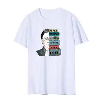 Rbg Ruth Bader Ginsburg Femei Barbati Tricou Harajuku Casual Top De Bumbac T-Shirt Aparțin În Toate Locurile Decizii Haine De 11 Culori