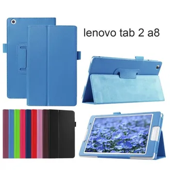 Noi de Lux Folio Stand Magnetic din Piele de Caz Capacul de Protecție Ecran Protector Clar Pentru Lenovo Tab 2 Tab 2 A5500+PEN
