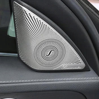 2 buc Portiera Audio Difuzor Capac Decorativ Ornamental 3D Autocolant Pentru Mercedes Benz C Class W205 C320 C180 C200 C300 C220 Styling Auto
