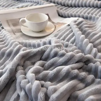 Arunca Patura foarte Moale Confortabil Pătură Caldă Ușor de Lux Flanel de Lână Pătură pentru Pat Canapea