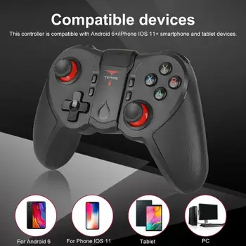 Wireless Bluetooth Gamepad Controler de Joc Pentru Android, iPhone, PC, TV Box Joc de Stația de Joystick-ul de Reîncărcare Accesorii de Joc Joypad