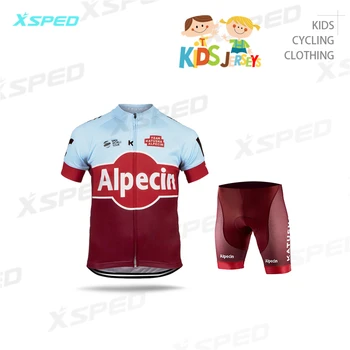 2020 Copii Ciclism Îmbrăcăminte Echipa de Biciclete Jersey Set MAGLIA ALPECIN FENIX 2020 Cursa Maneci Scurte Uniformă de Vară MTB Ropa Ciclismo