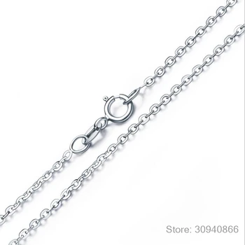 Fulg de nea Pandantive Coliere pentru Femei argint 925 Bijuterii Strălucitoare Cubic Zirconia Cravată Colier Ziua Îndrăgostiților
