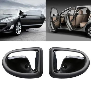Auto-styling wupp Interior Mânere Uși 1 Pereche Stânga-Dreapta Mânerul Ușii de Renault pentru Clio Megane Scenic Trafic td0319 dropship