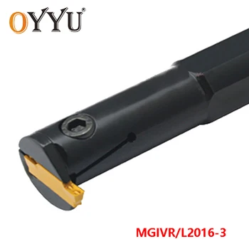 OYYU MGIVR 2016 MGIVR2016-3 MGIVL2016-3 Cotitură Suport Instrument folosi Insertii Carbură MGMN300 Strung Shank Cutter CNC Cutter Arbor
