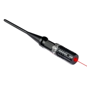 1 Set Reglabil Adaptoare Puști Laser Roșu Purtat Sighter Colimator Kit cu Cutie Transporta Vedere cu Laser Pentru .22 la Calibrul 50 Rifies
