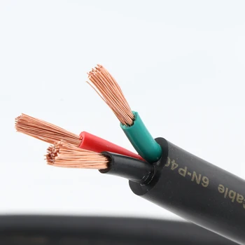 6N-P4030 de Înaltă Calitate Cablu de Alimentare pentru DIY audio cablu de alimentare cablu vrac cablu de alimentare