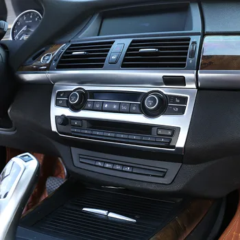 Masina ABS Aer Conditionat Volum Butonul de Decor Cadru Trim Accesorii Pentru BMW X5 X6 E70 E71 2008-2013