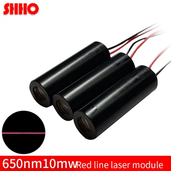 De vânzare la cald 650nm 10mW Linia Roșie cu Laser Modulul Roșu de Marcare cu Laser de Tăiere Poziționare Element Optic cu Laser de Aluminiu Nivel Redus de Energie