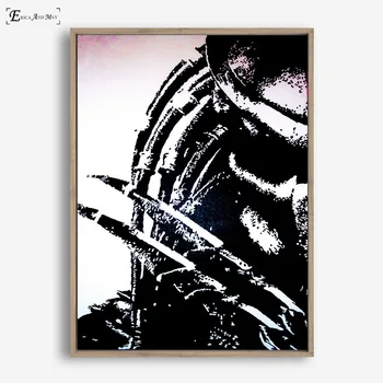 Predator Ucigașul Negru Film Figura În Vânzare Poster Vopsea De Perete Camera De Zi Panza Abstract Imagini De Artă Pentru Decor Acasă Nici Un Cadru