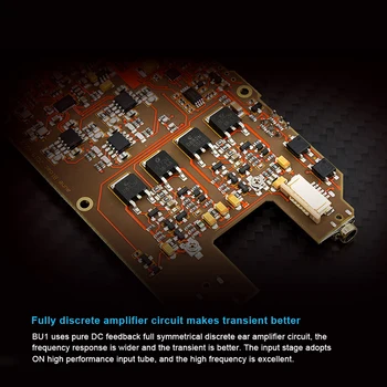 AUNE BU1 Portabil Complet Discrete Decodare Amplificator pentru Căști DSD512 PCM32Bit/768k HiFi de Tip C USB decodor