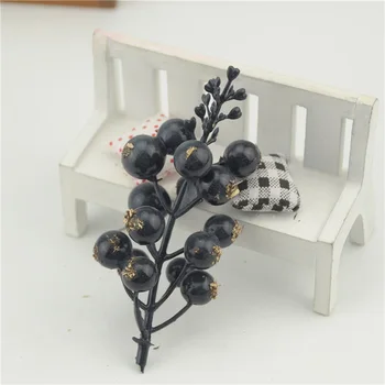20buc (300head) Artificiale Mini Cherry fructe de Padure Fals Perla Flori Stamen DIY Nunta Acasă Buchet Pomul de Crăciun de Decorare Fructe