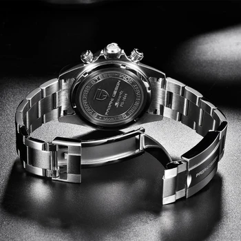 PAGANI Mens Ceasuri de Top de Brand de Lux Ceas de mână Cuarț negru Ceas de Ceas Barbati Sport Impermeabil Cronograf Relogio Masculino