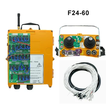 Wireless Industriale Controler De La Distanță Palane Electrice De Control De La Distanță 1 Transmițător + 1 Receptor F24-60