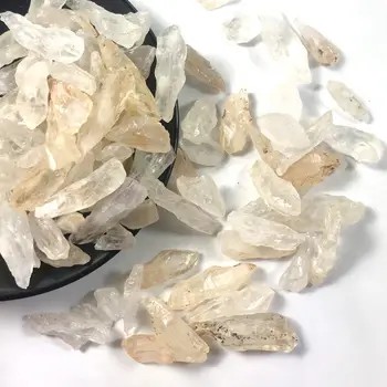 En-gros de 100g Minerale Naturale Alb Cristal de Cuarț, Piatră de Piatră Chips-uri Specimen de Vindecare Cristale de Cuarț Pietre Naturale